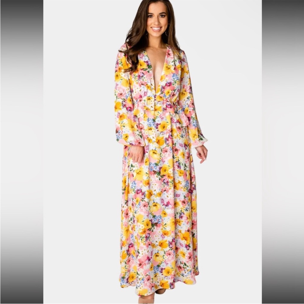 NWT BUDDY LOVE Eden Free Love Maxi Dress